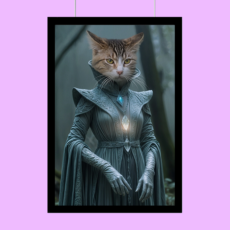 The Mystical Empress - Custom Pet Portrait